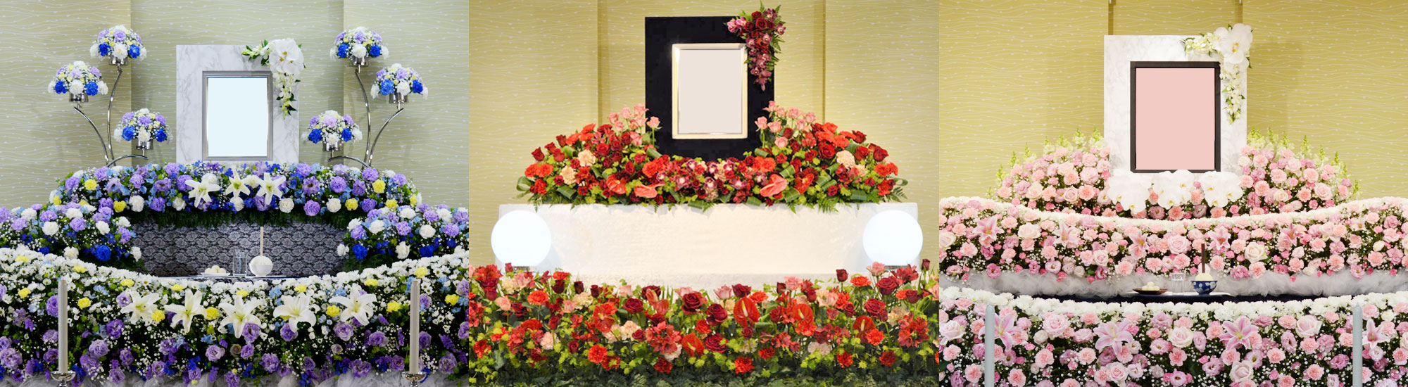 花祭壇の一例