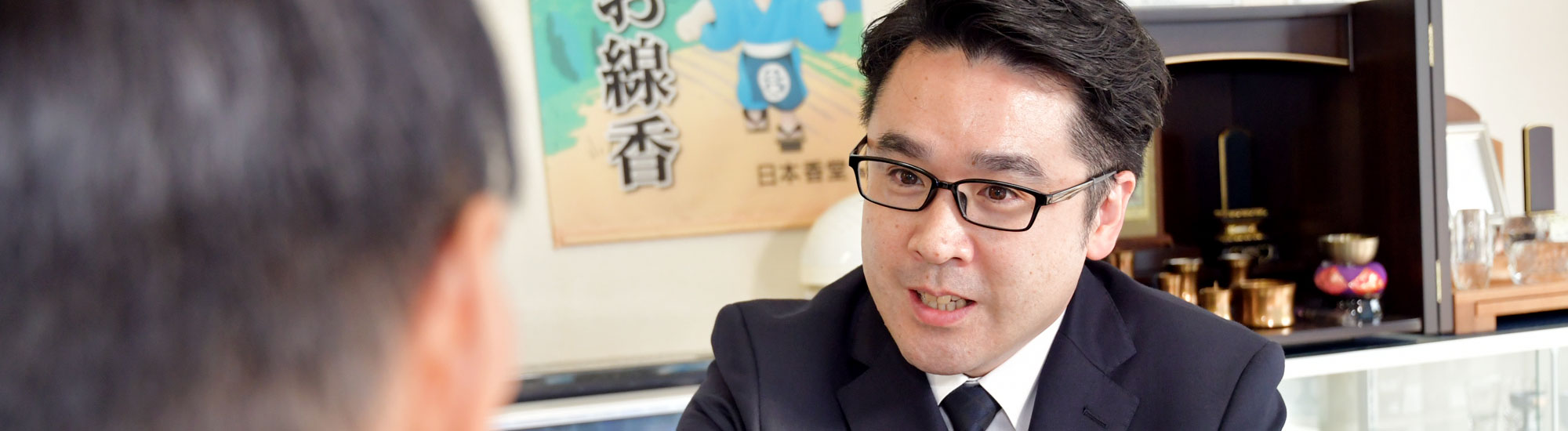 お客様との打ち合わせの様子